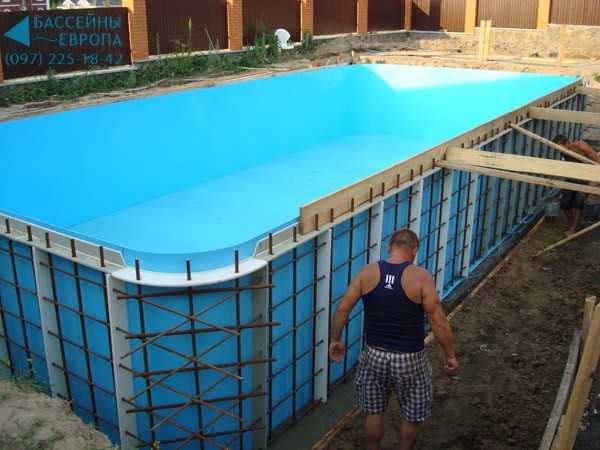 Бассейн без котлована: установка и монтаж глубоких бассейнов для дачи без котлована из полипропилена, секреты распродаж