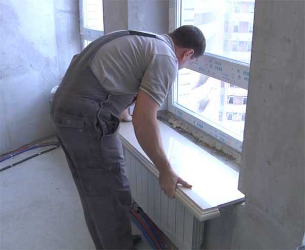 Ремонт бетонного подоконника своими руками - мастер на все руки