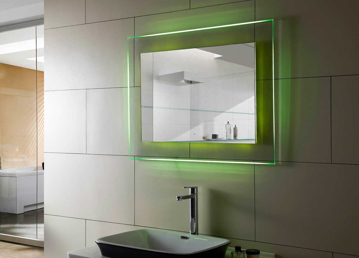 Большое зеркало над ванной — для чего нужно, как выбрать и установить