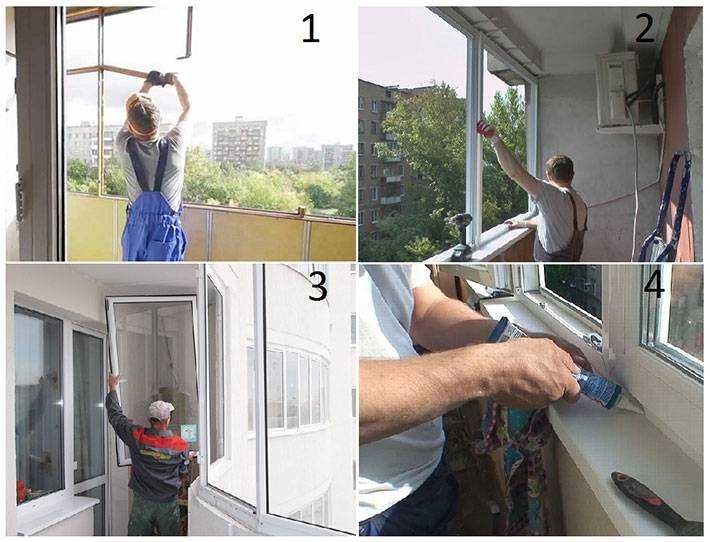 Какие окна лучше ставить на балконе?